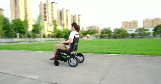 Superleichter, zusammenklappbarer Elektro-Rollstuhl aus Kohlefaser, beliebter Produktpreis